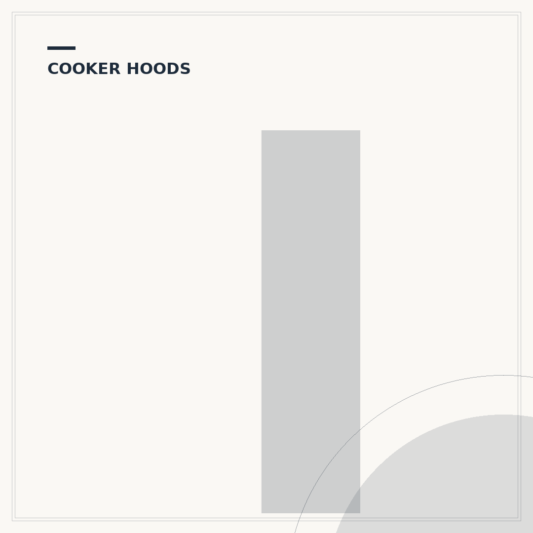 Integrated Cooker Hood Extractor Fan