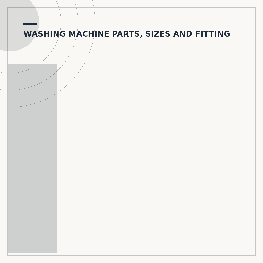 Integrated Washing Machine Dimensions Explained