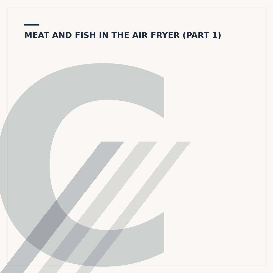 Cooking Lamb Steaks in an Air Fryer