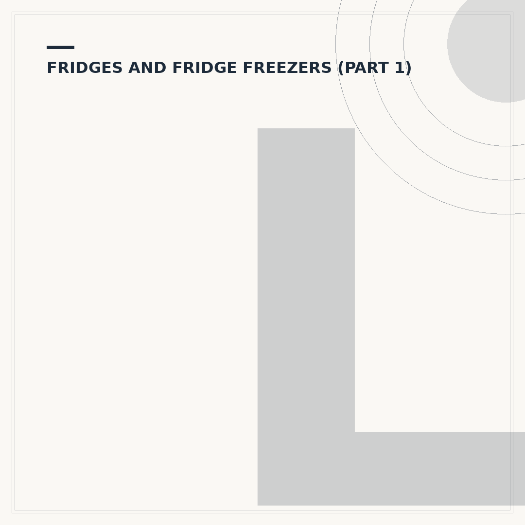 Larder Fridge Freezer: Common Faults & Fixes
