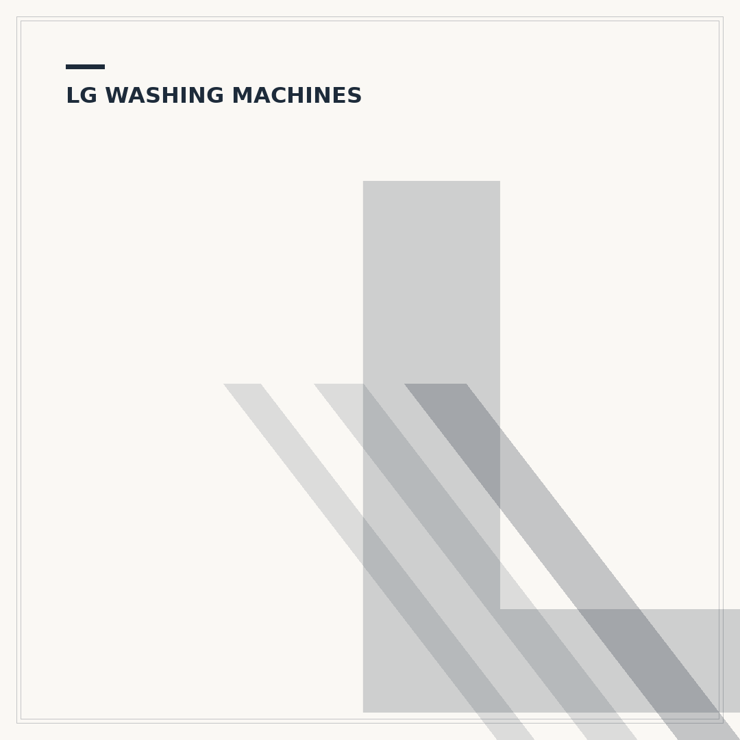LG Built-In Washing Machine: Installation & Troubleshooting