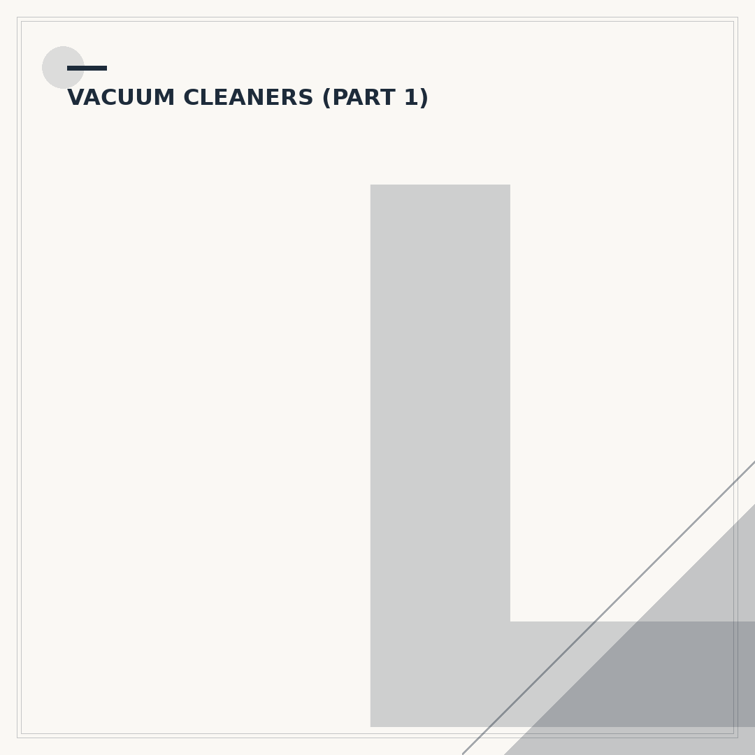 Lightweight Upright Vacuum Cleaner