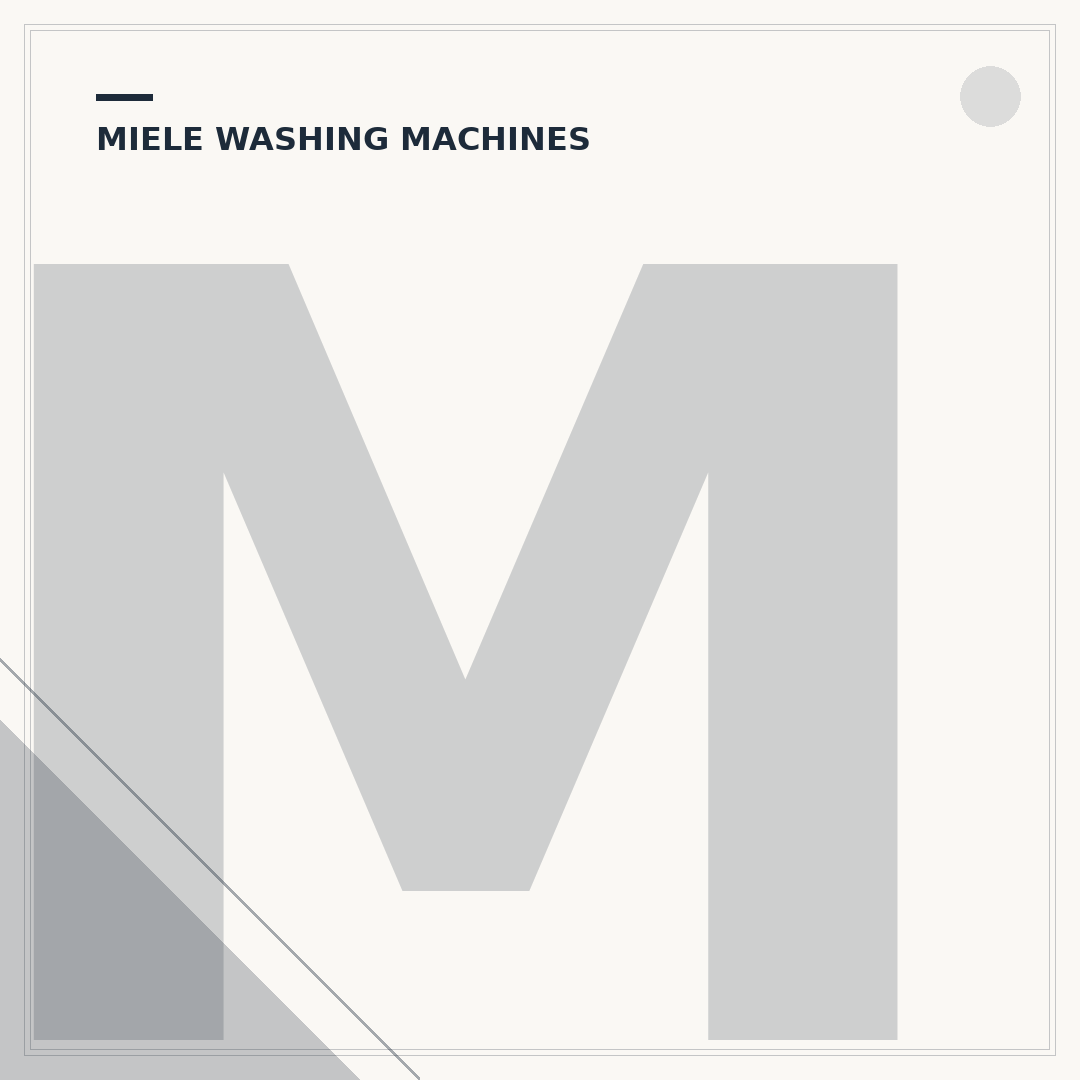 Miele Washing Machine UK: Common Faults & Fixes
