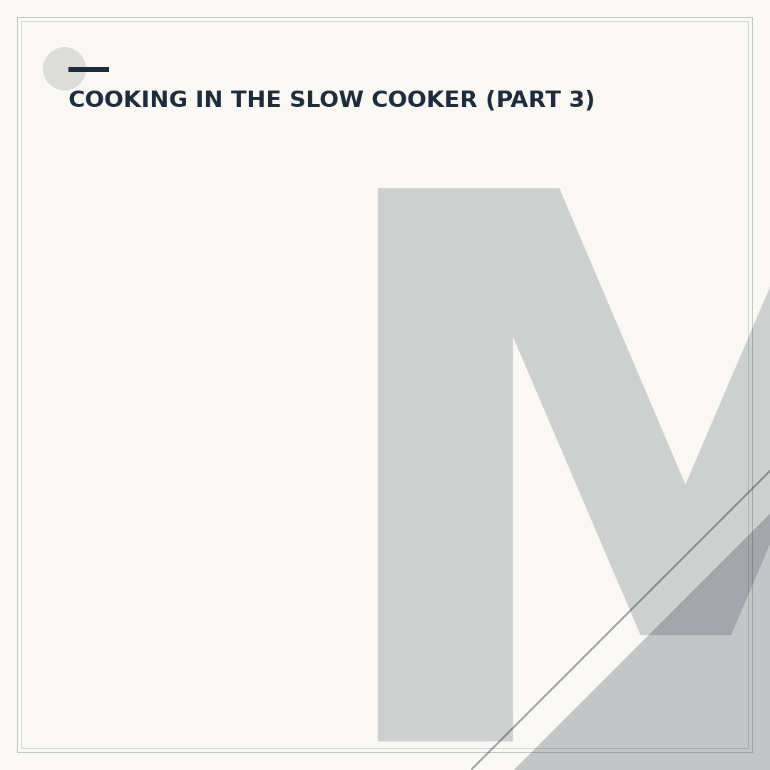 Mushroom Cooking in the Slow Cooker: Troubleshooting & Tips