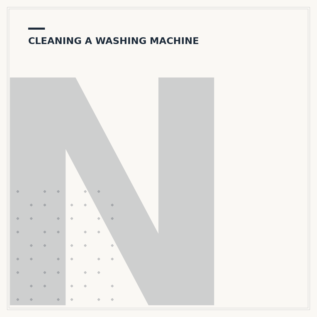 Nancy Birtwhistle Washing Machine Clean Tips