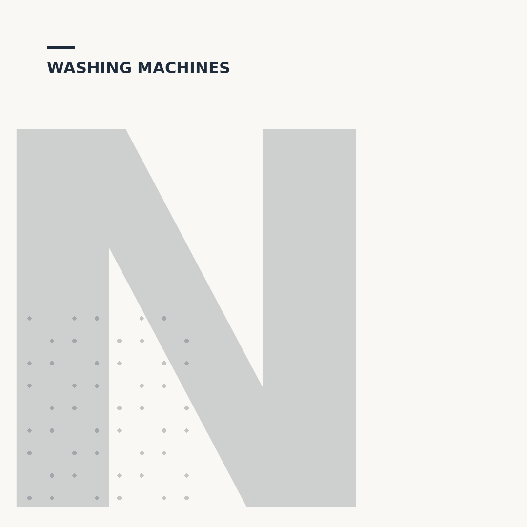 Narrow Width Washing Machines: Space-Saving Solutions