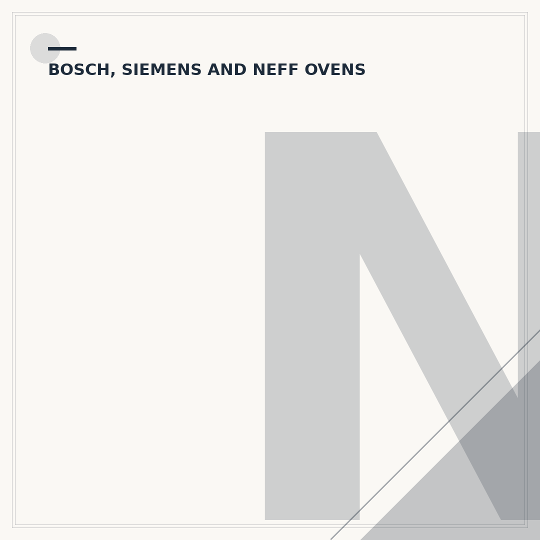 Neff Built-In Ovens: Features, Models & Buying Advice
