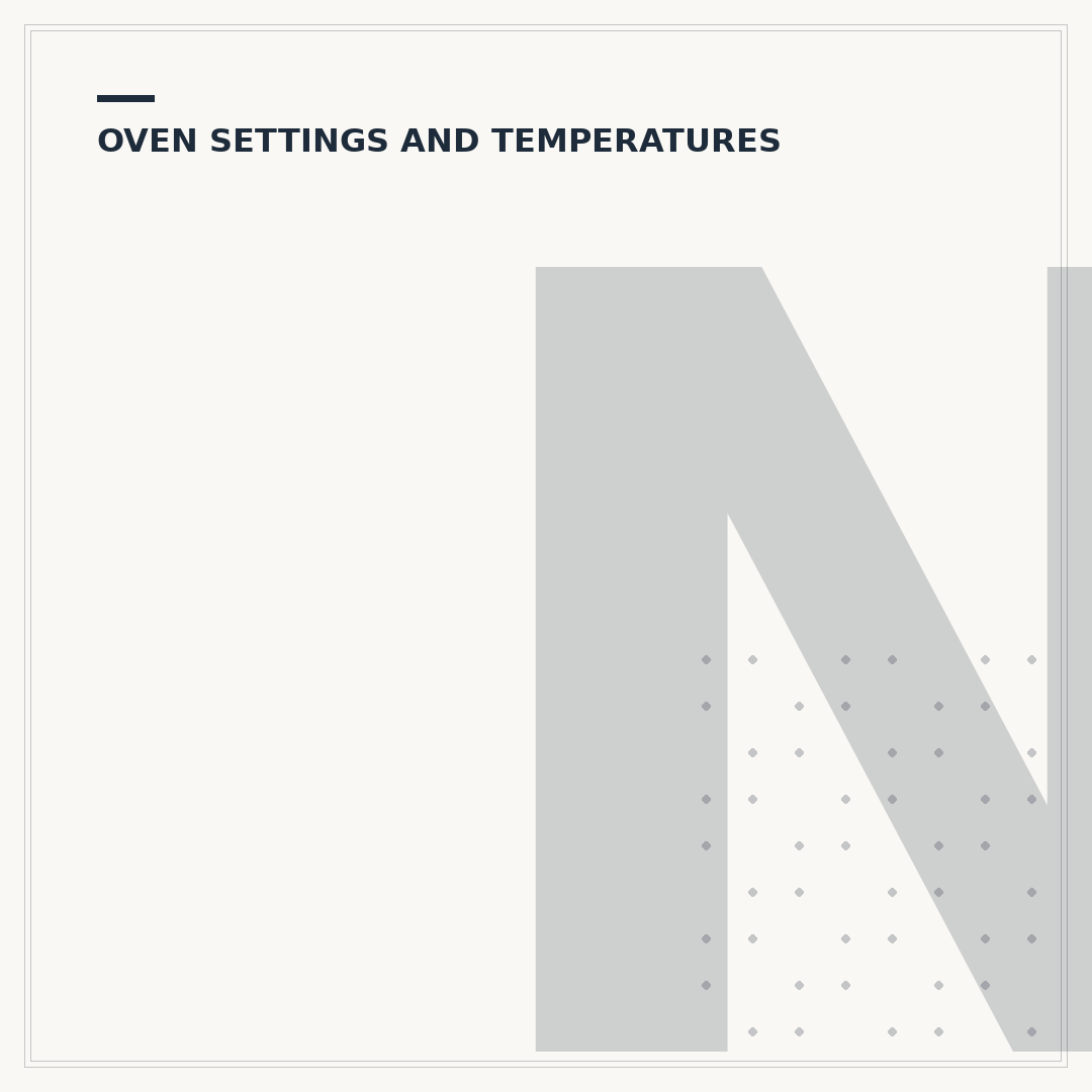 Neff Oven Symbols UK