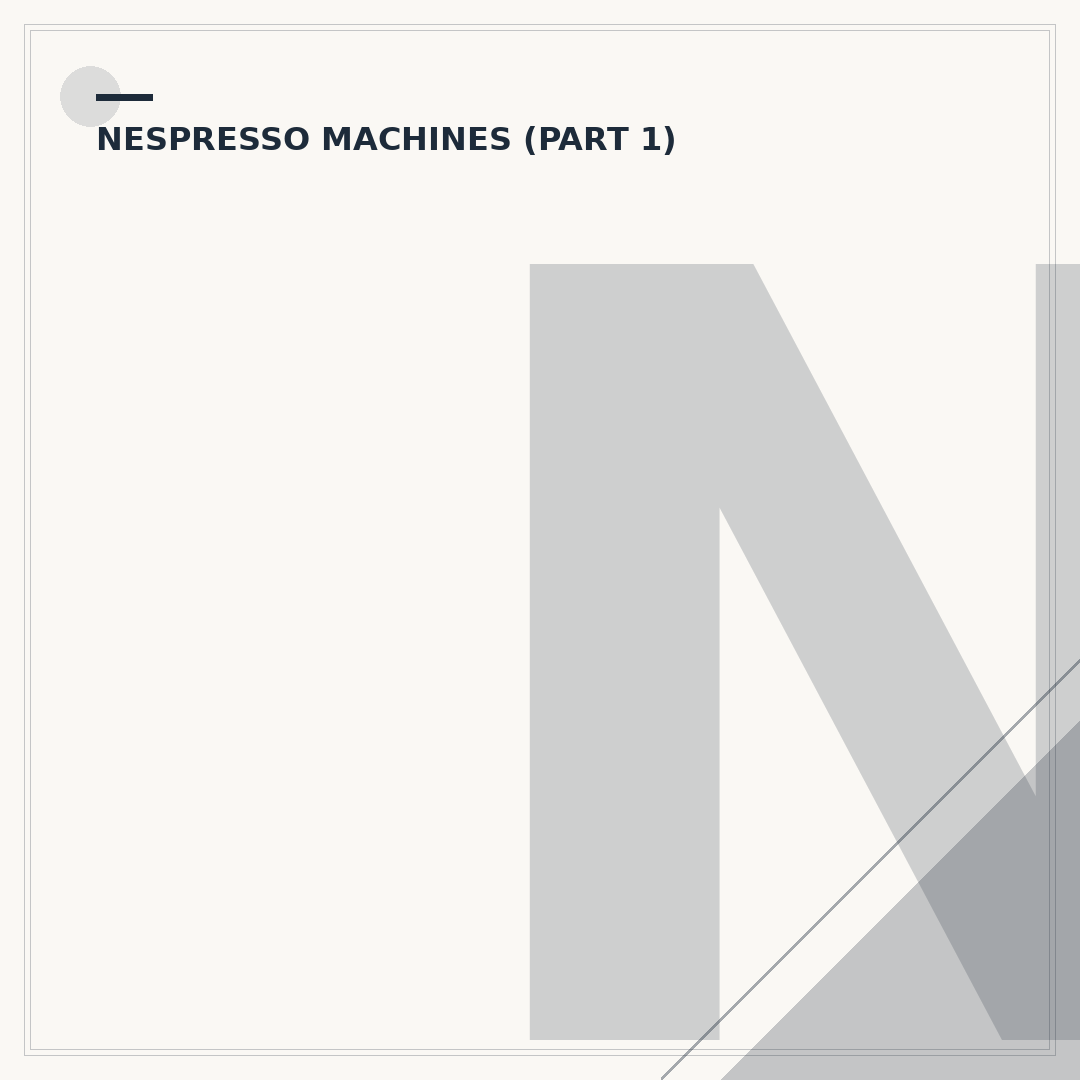 Nespresso Capsule Holder: Organising Your Coffee Pods