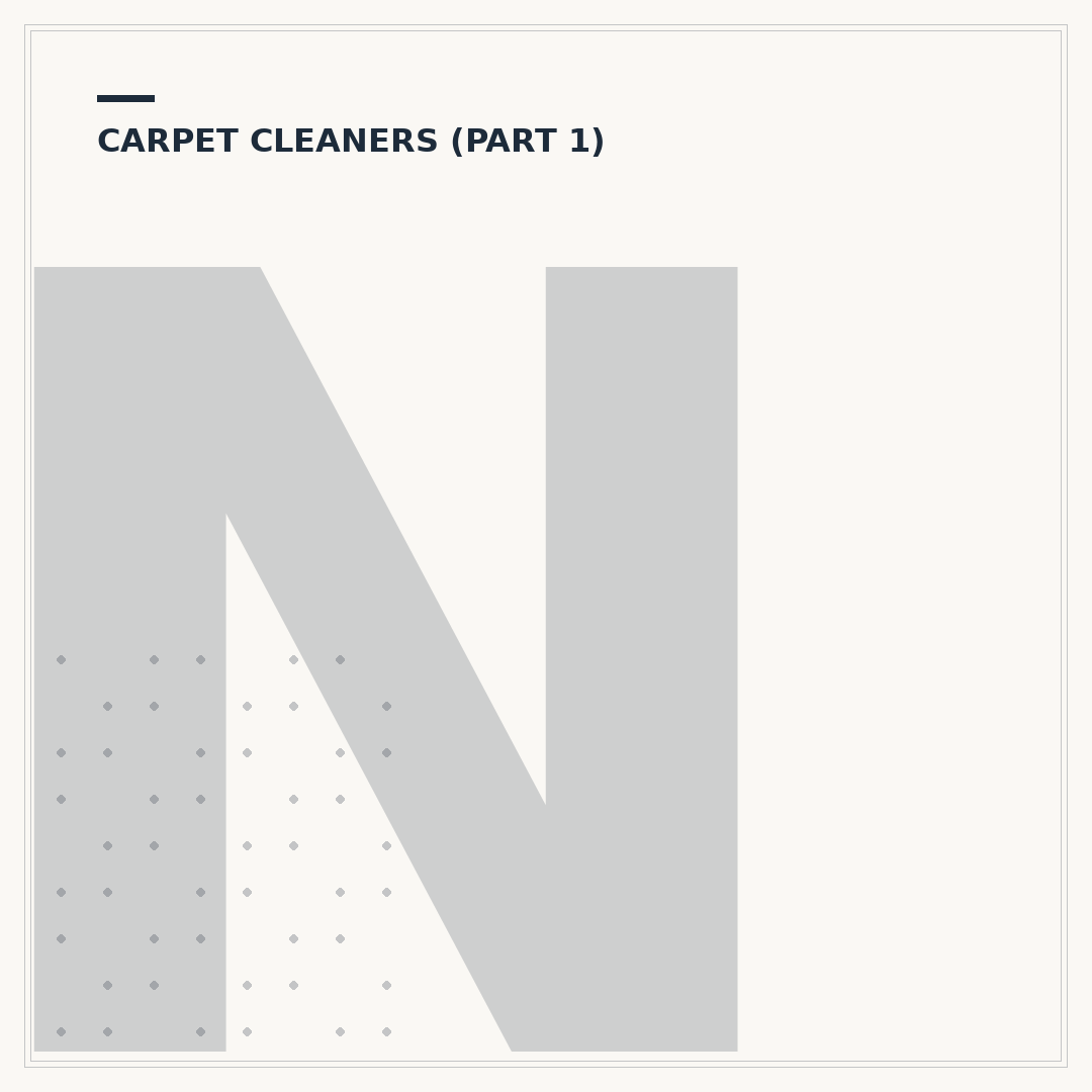 Numatic Carpet Cleaner: Troubleshooting and Maintenance