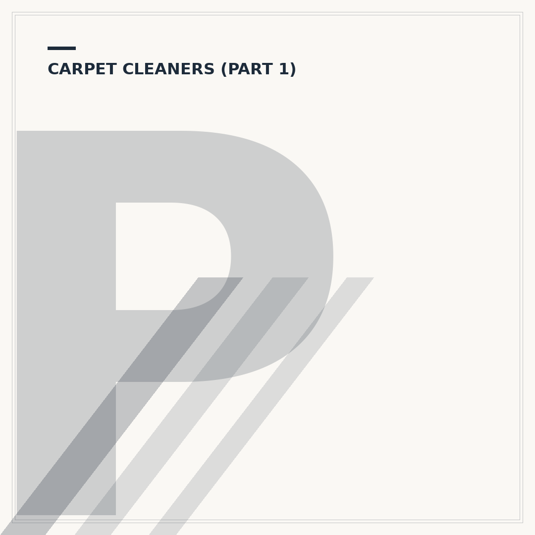 Platinum Power Max Carpet Cleaner Troubleshooting
