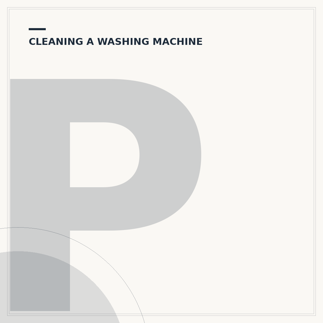Professional Washing Machine Clean: A Deep Cleaning Method