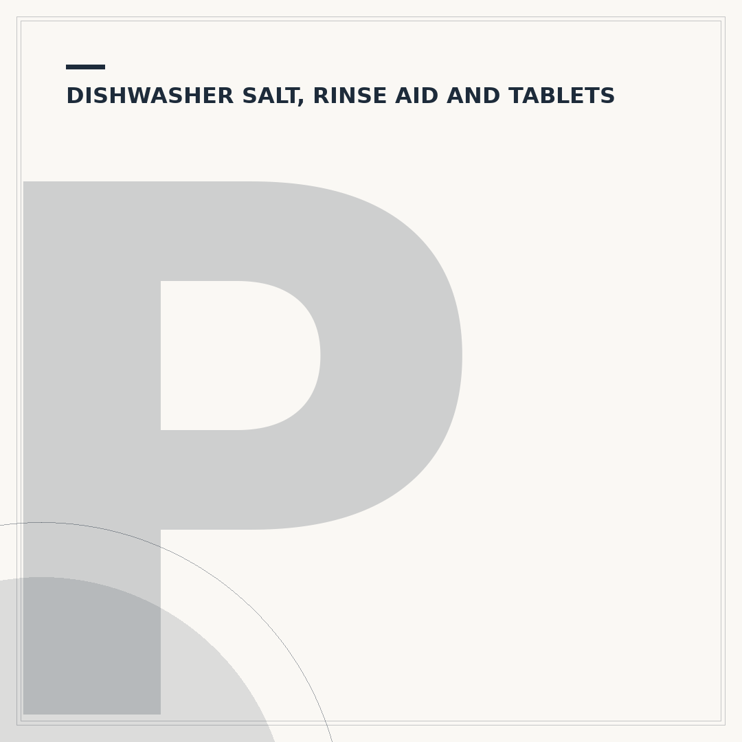 Putting Salt in a Dishwasher