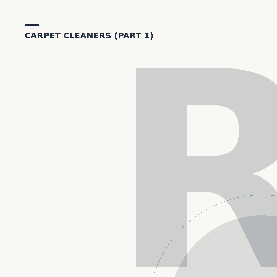 Rent a Carpet Cleaner
