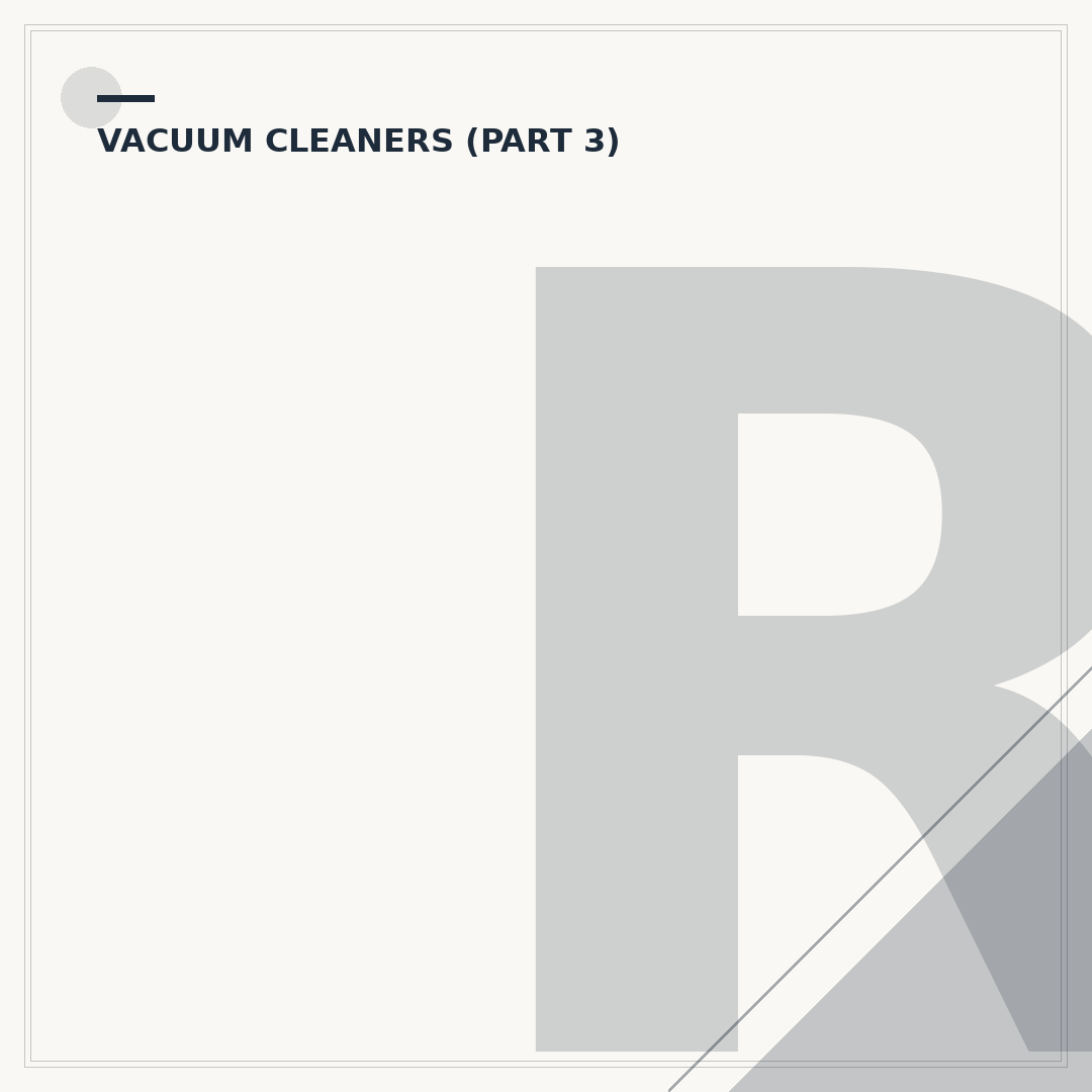 Rent a Vacuum Cleaner: When and How to Hire