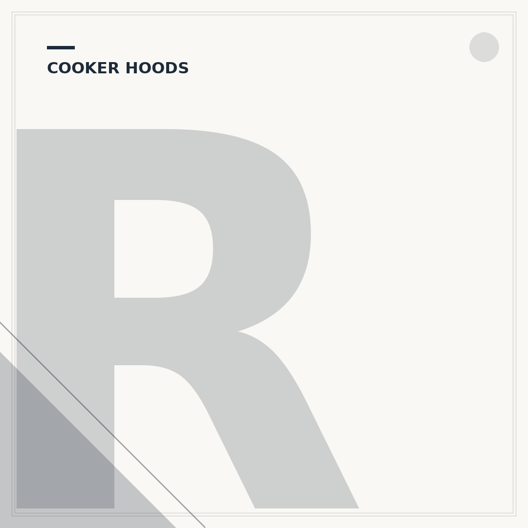 Replacing a Cooker Hood