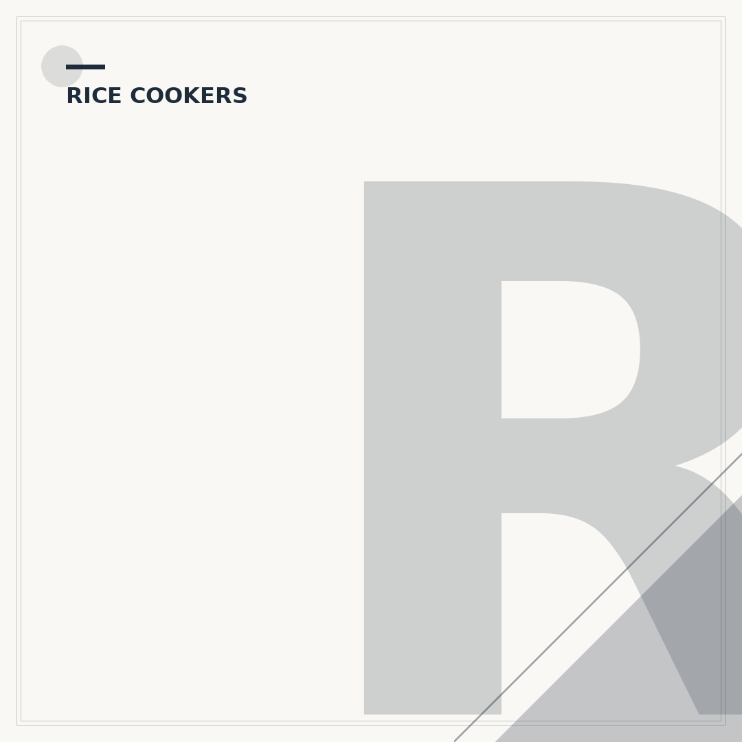 Rice Cooker Cooking Instructions