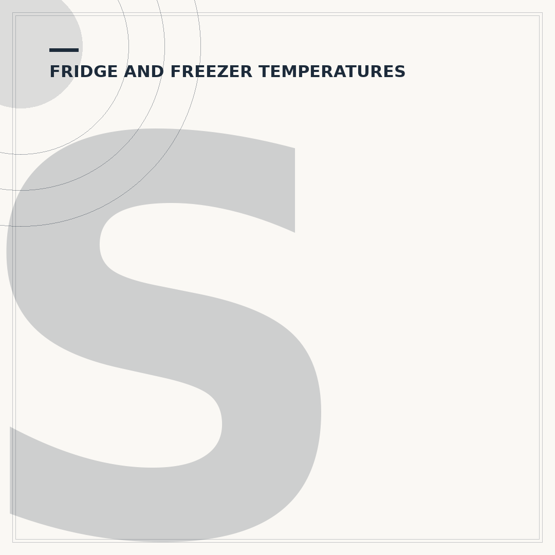 Safe Fridge Temperature: Keep Food Fresh & Safe