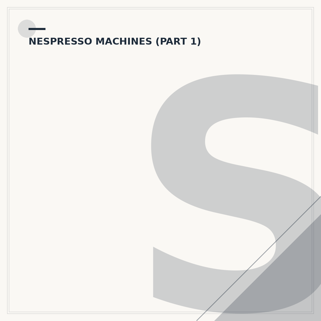 Sage Nespresso Machines: What to Know