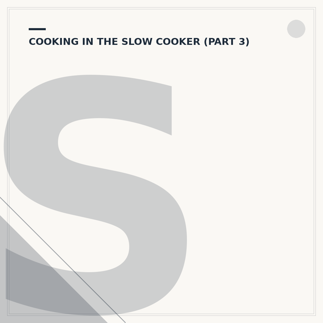 Sausage Casserole Slow Cooker: How Long To Cook?