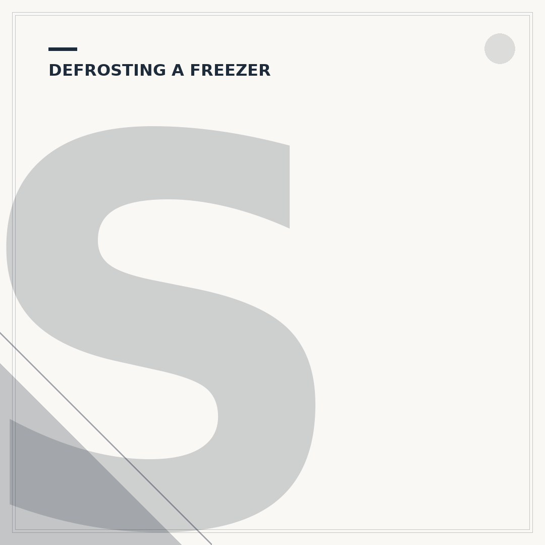 Self Defrost Freezer: What It Is and How It Works