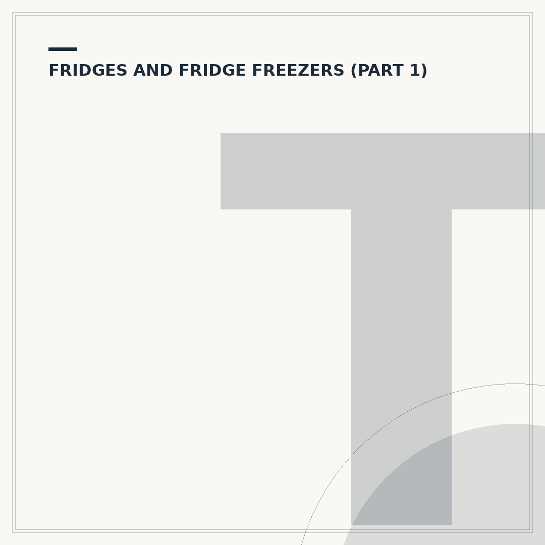 Tall Larder Fridges