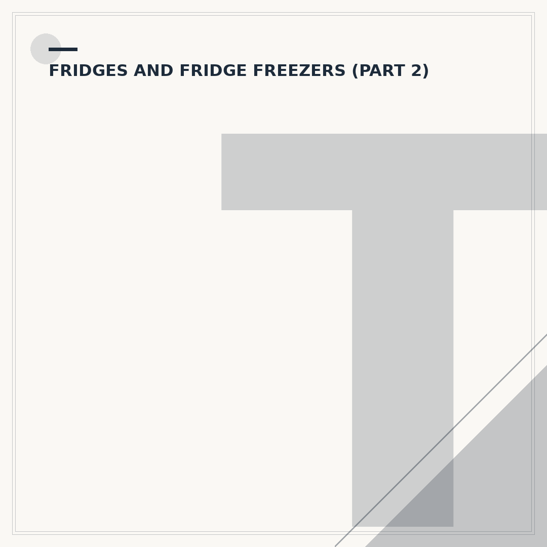 Total No Frost Fridge Freezer: Avoid Frost Buildup
