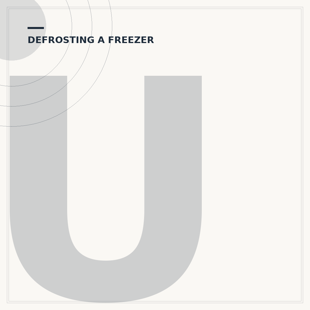 Under Counter Freezer Auto Defrost: Avoid Frost Build-Up