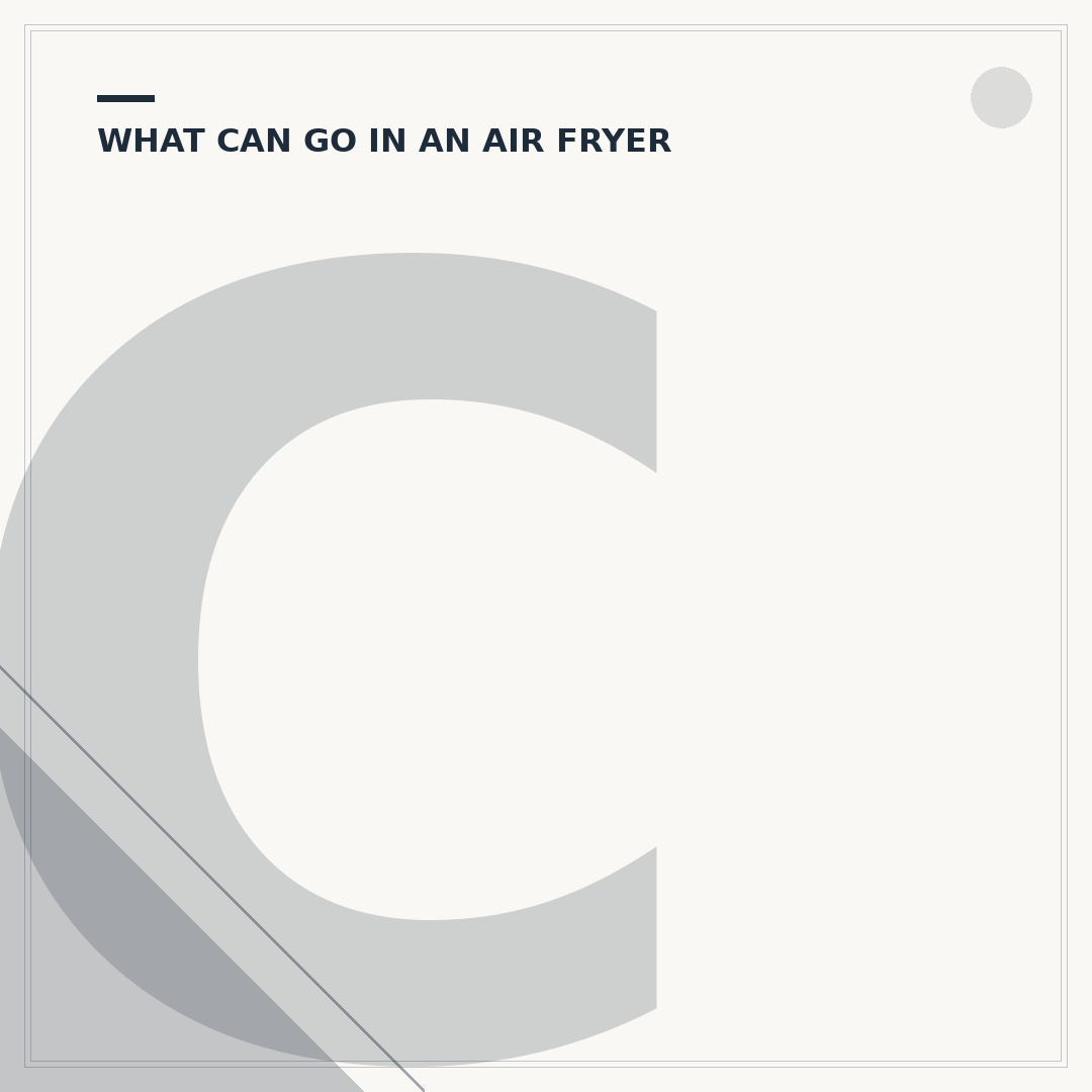 Can You Use Tin Foil in an Air Fryer?