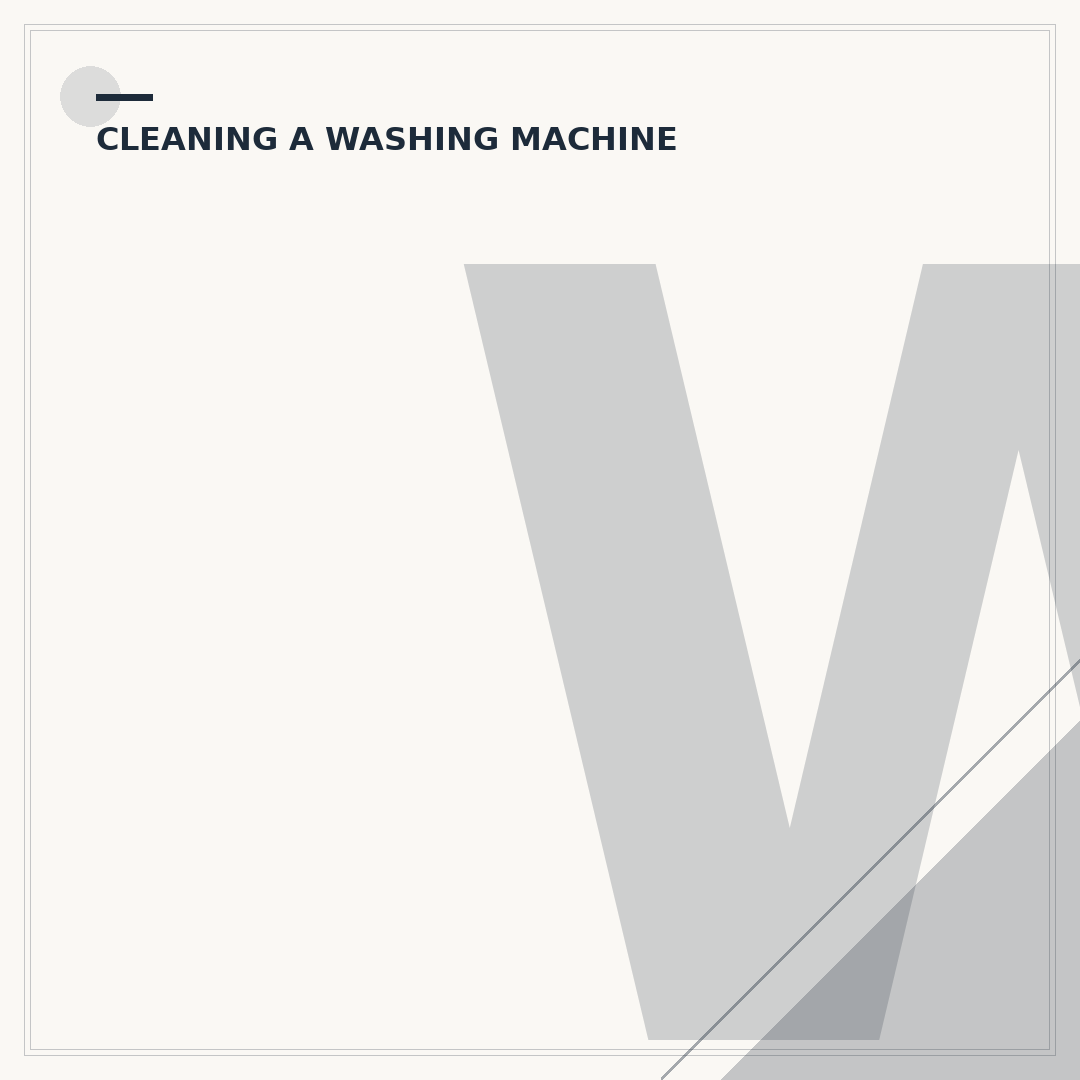 Washing Machine Drain Cleaner: Fix Blockages Safely