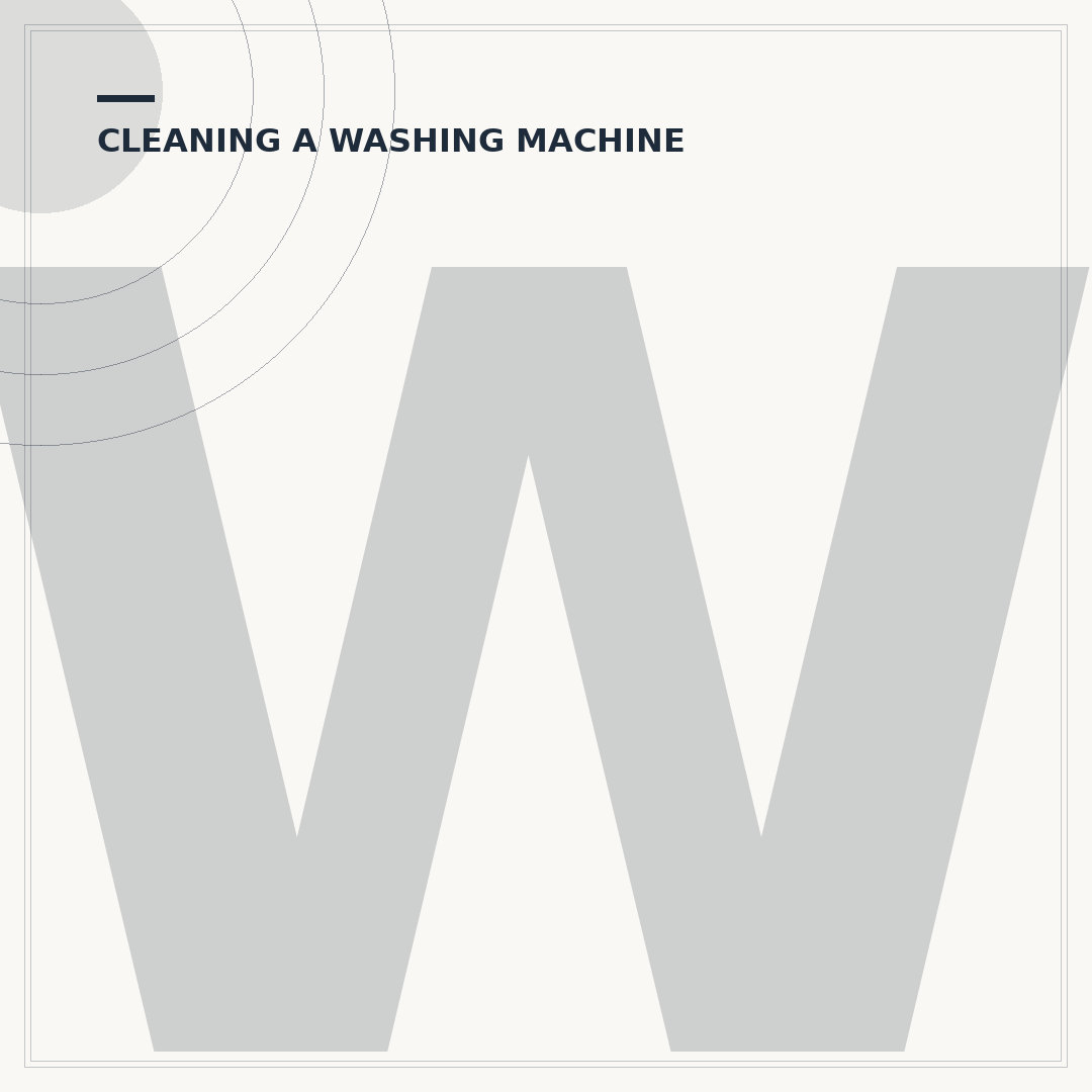 Washing Machine Mould Cleaner: Tackle Odours & Stains