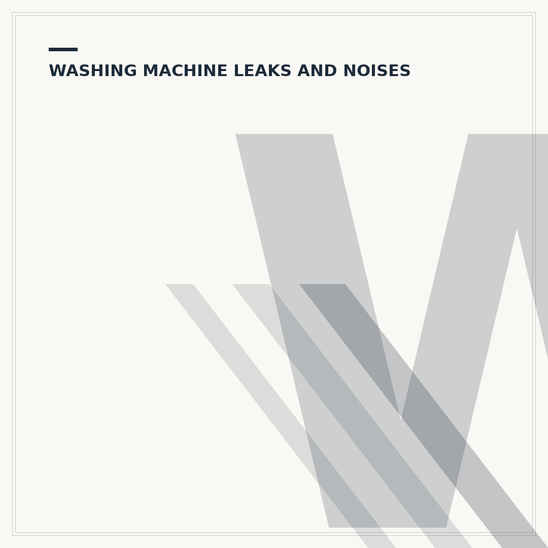 Washing Machine Making Noise on Spin: Troubleshooting