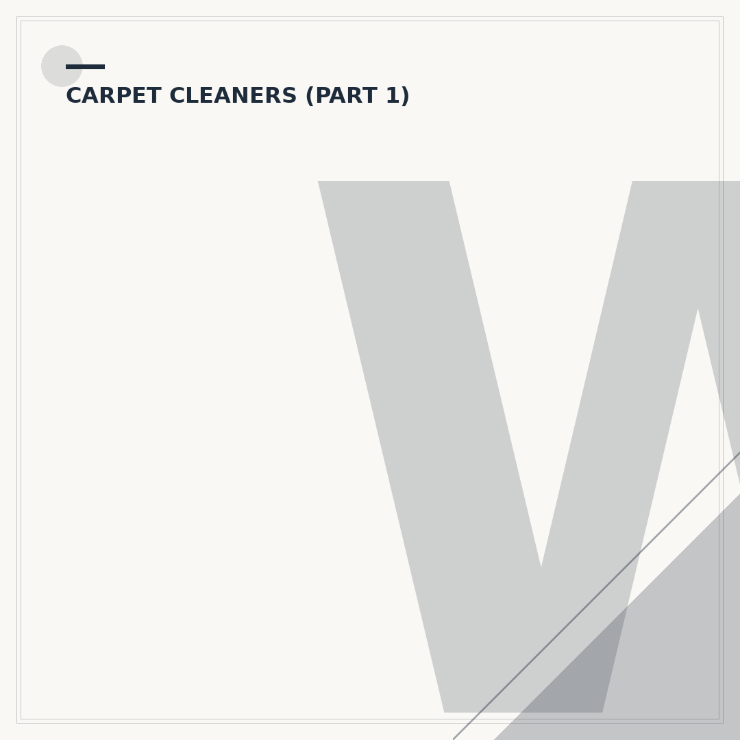 Wet Carpet Cleaner: Troubleshooting and Maintenance