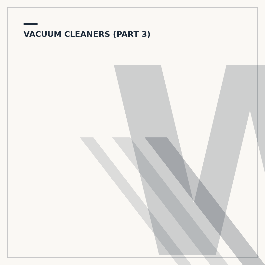 Wet Cordless Vacuum Cleaner Troubleshooting & Maintenance