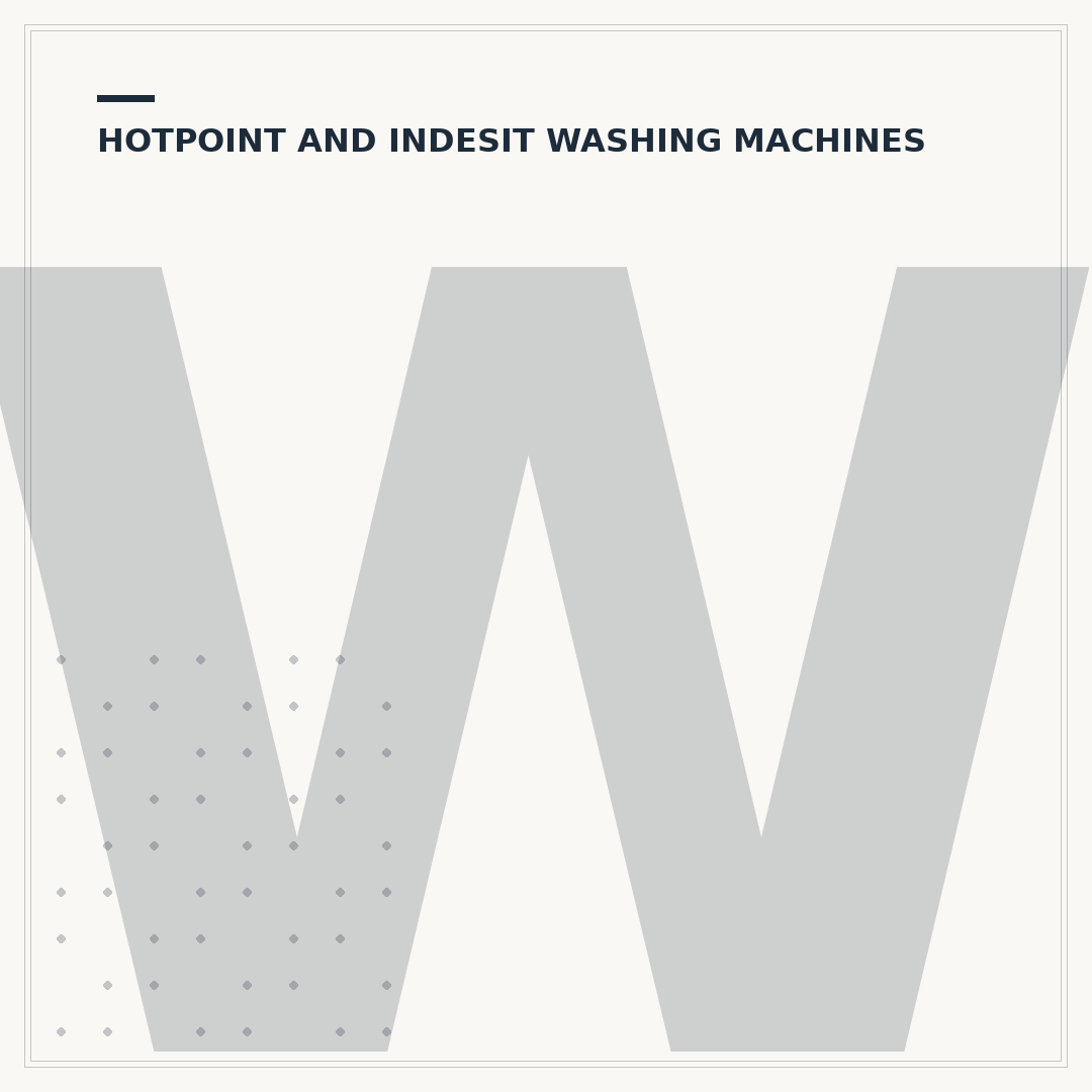 Where are Hotpoint Washing Machines Made?