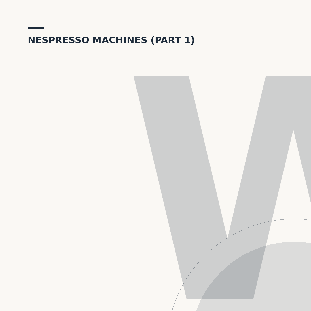 White Nespresso Machines: Style Meets Coffee Craft