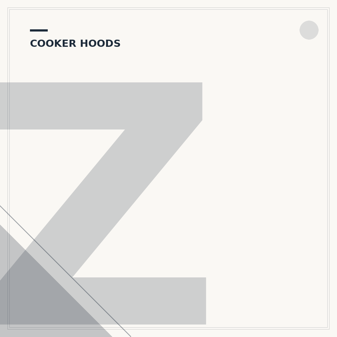 Zanussi Cooker Hood Filters