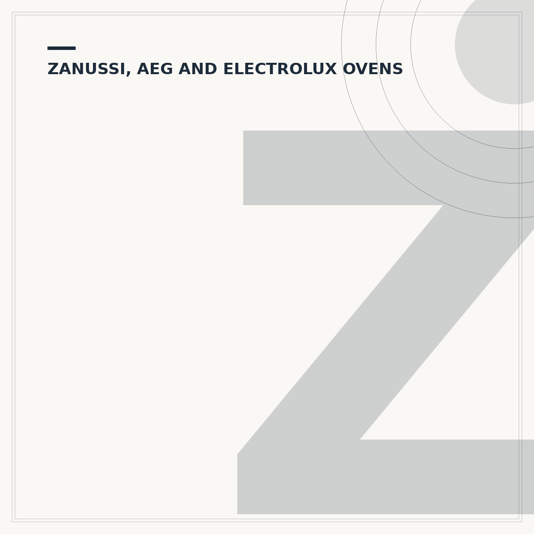 Zanussi Oven Troubleshooting: Common Issues & Fixes