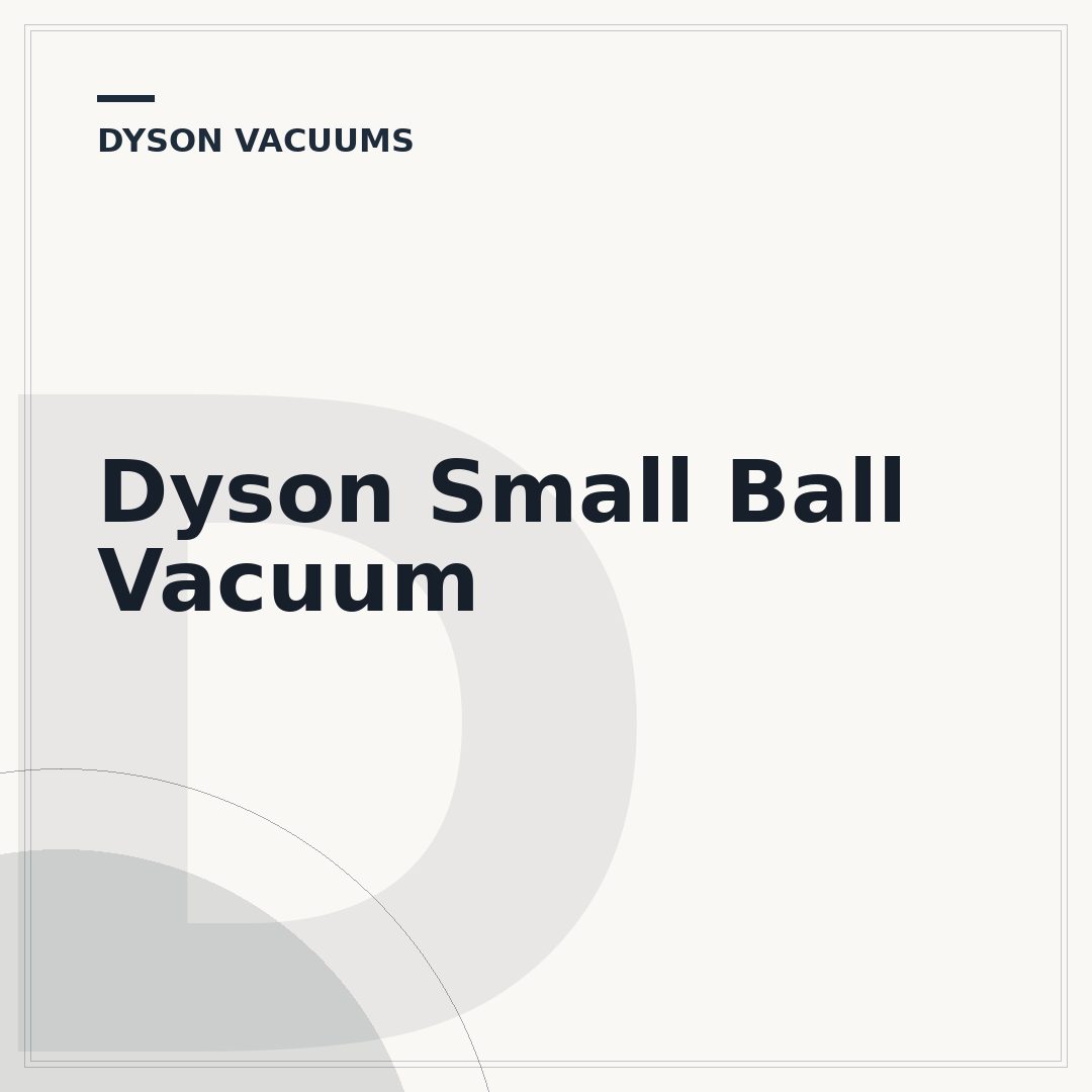 Dyson Small Ball Vacuum