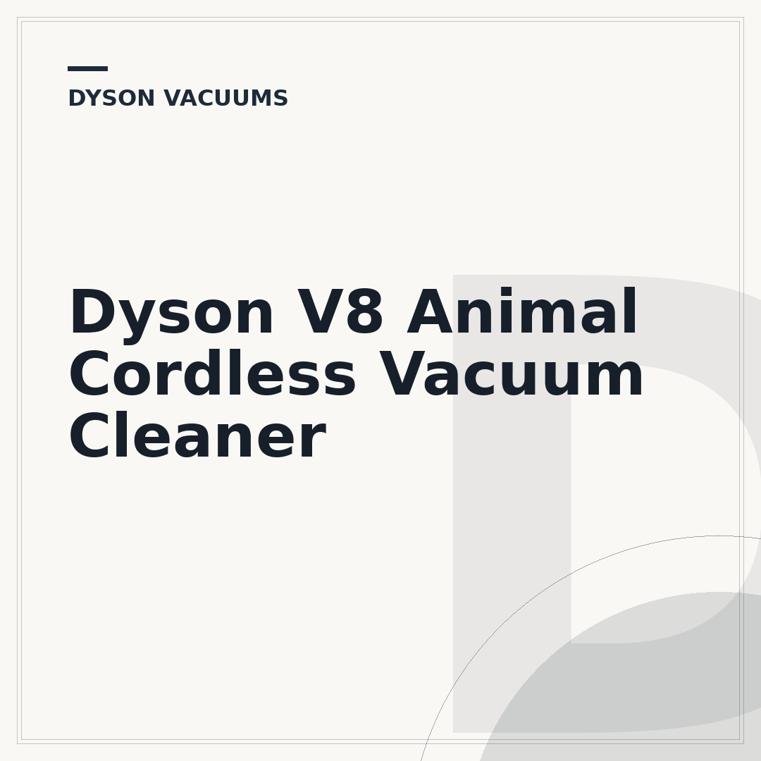 Dyson V8 Animal Cordless Vacuum Cleaner