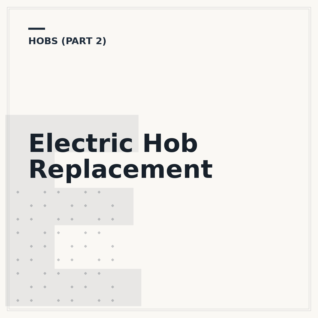 Electric Hob Replacement