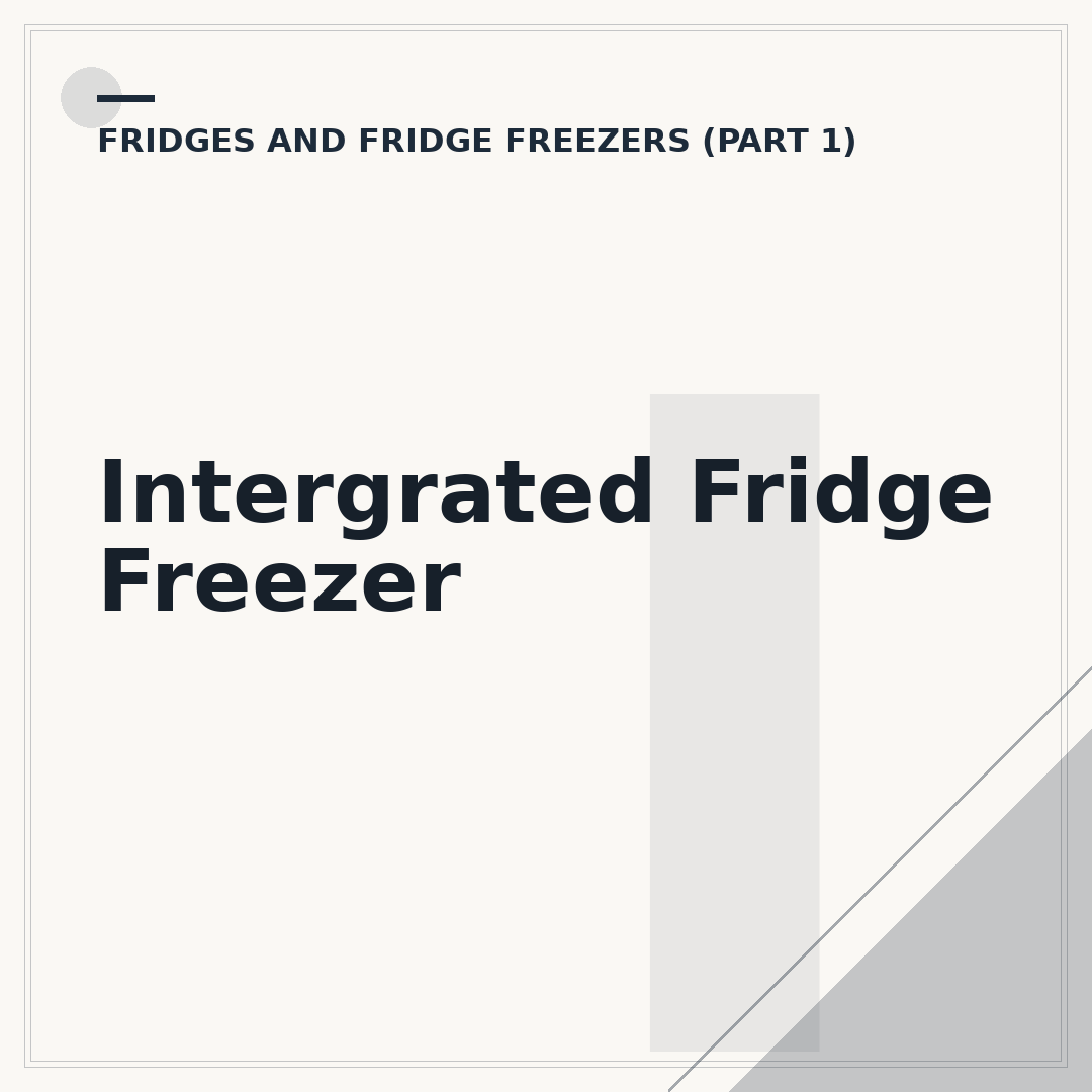 Intergrated Fridge Freezer
