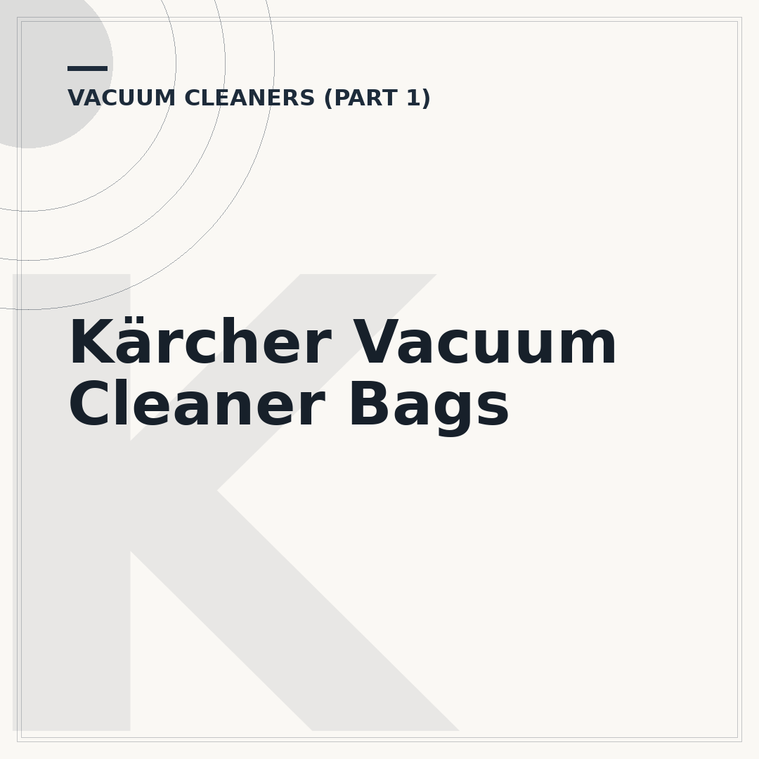 Kärcher Vacuum Cleaner Bags