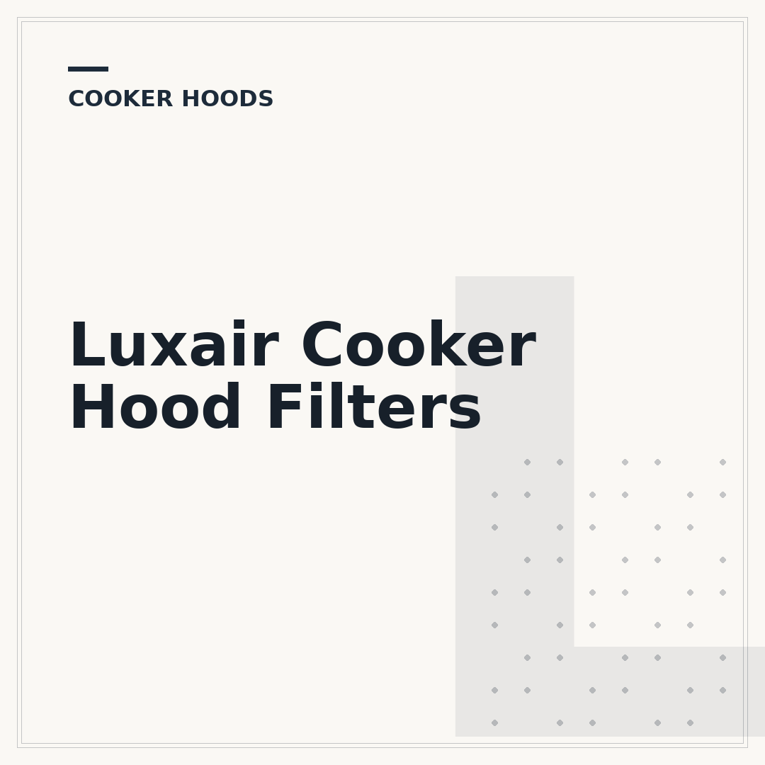 Luxair Cooker Hood Filters
