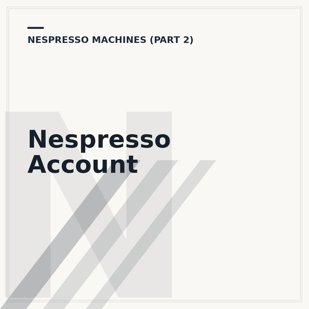 Nespresso Account