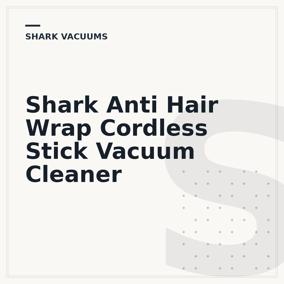 Shark Anti Hair Wrap Cordless Stick Vacuum Cleaner