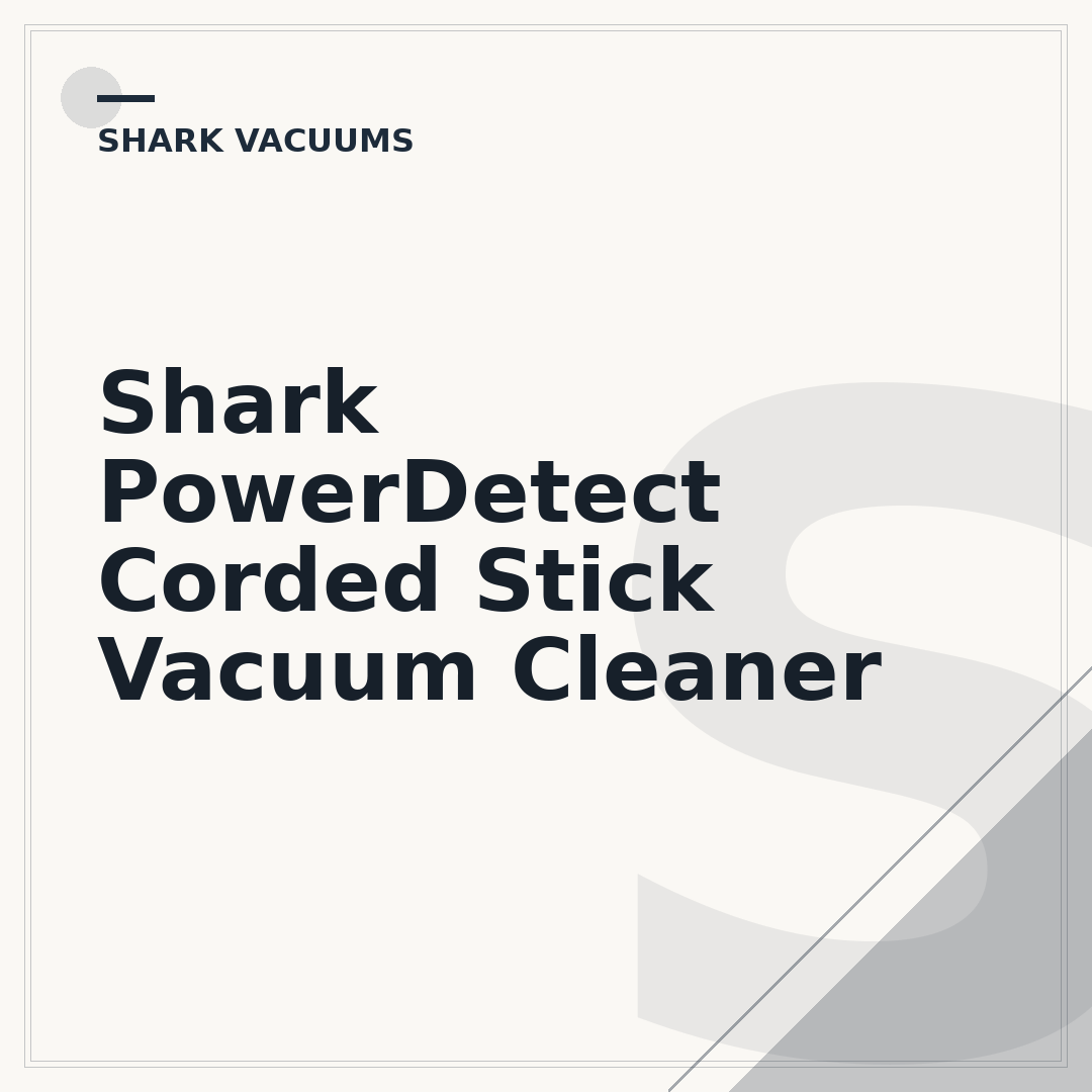 Shark PowerDetect Corded Stick Vacuum Cleaner