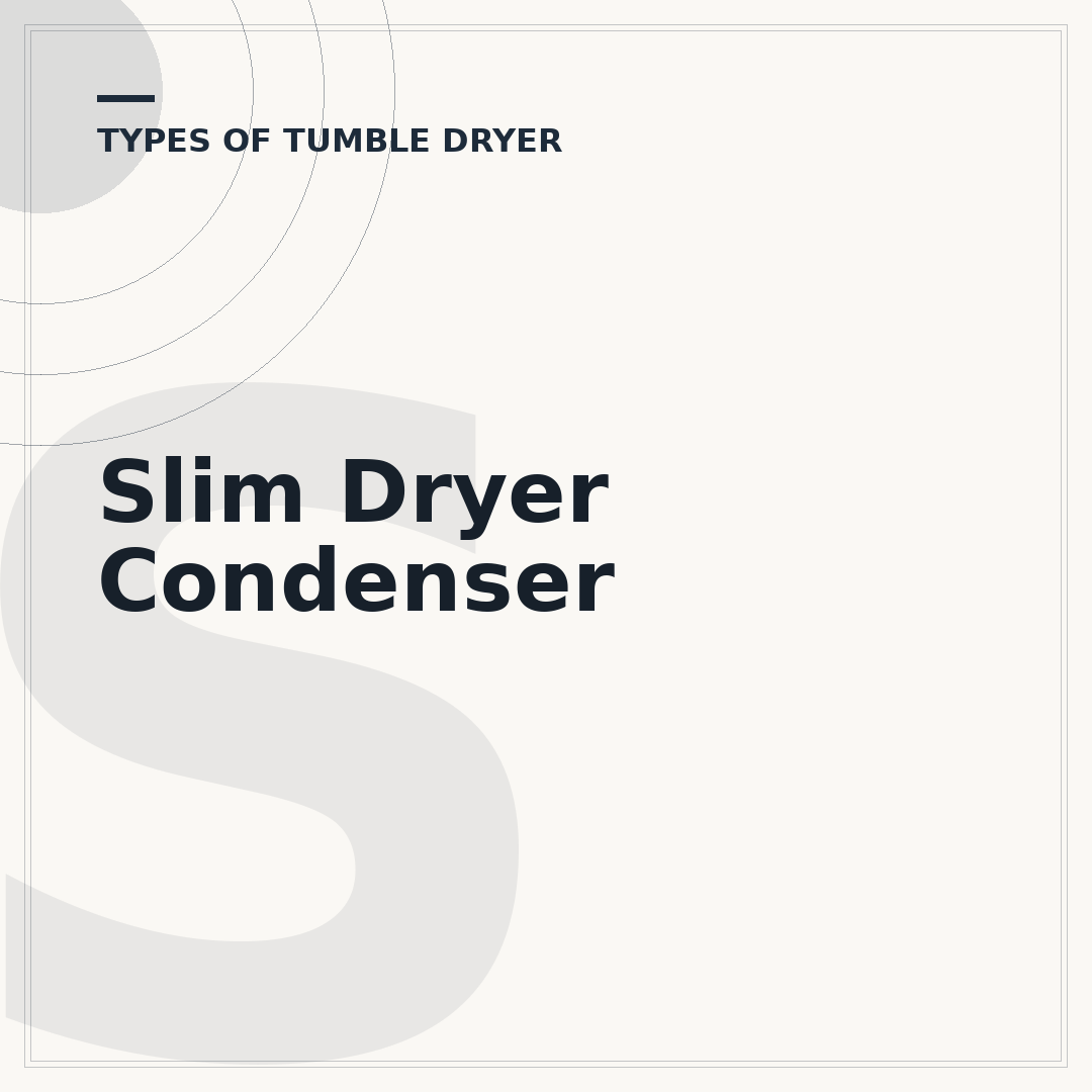 Slim Dryer Condenser