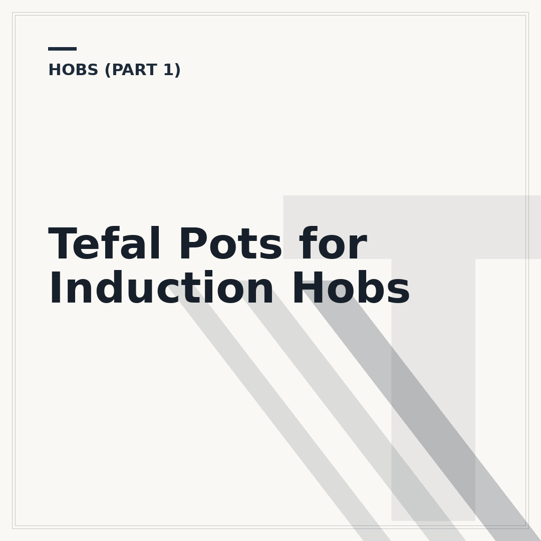 Tefal Pots for Induction Hobs